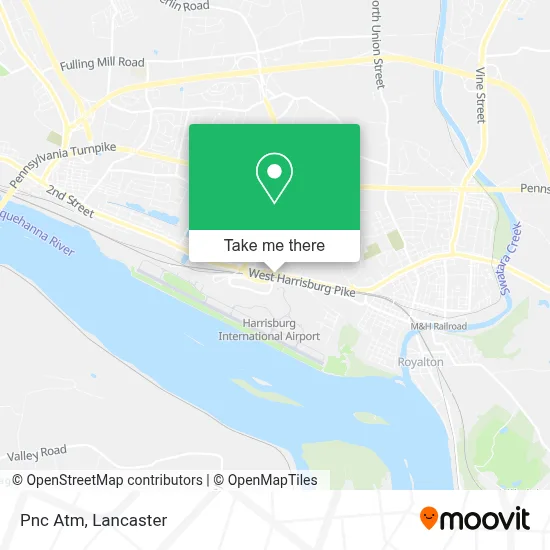 Pnc Atm map