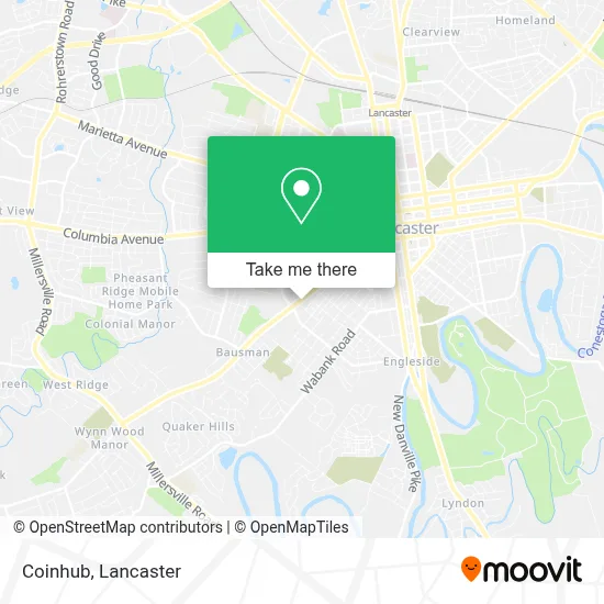 Coinhub map