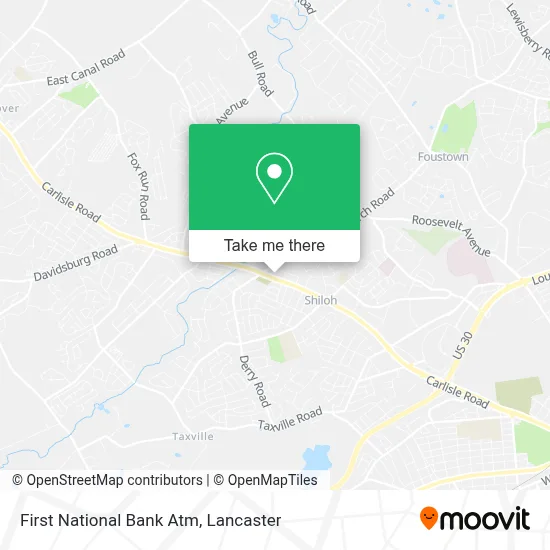 First National Bank Atm map