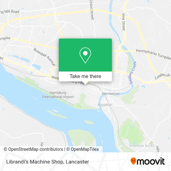 Librandi's Machine Shop map