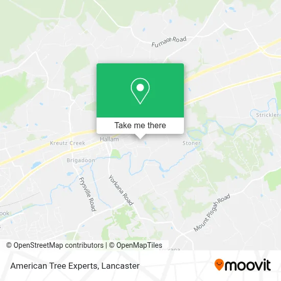 American Tree Experts map