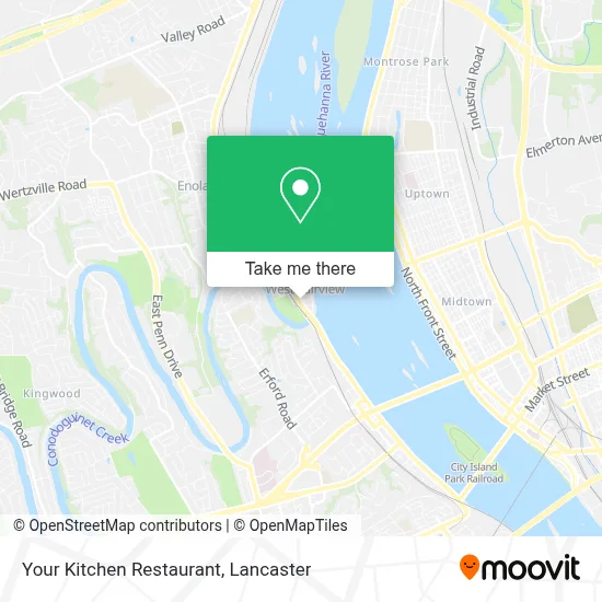 Your Kitchen Restaurant map