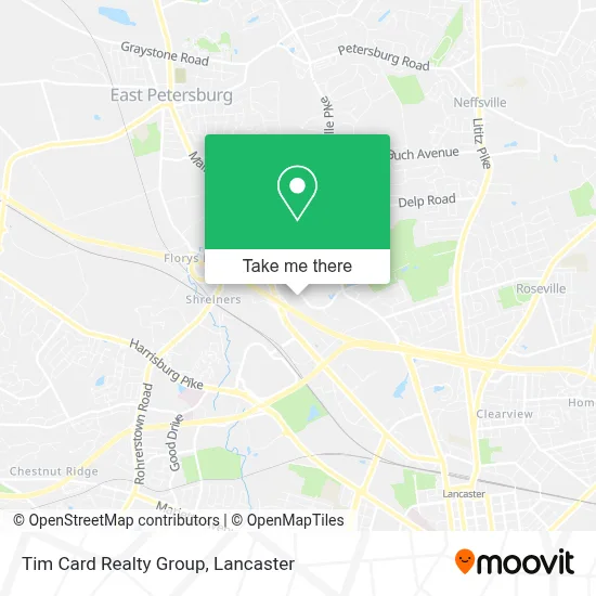 Tim Card Realty Group map