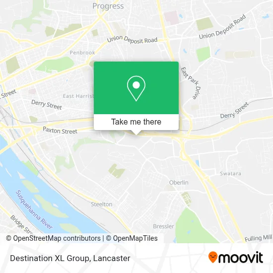 Destination XL Group map