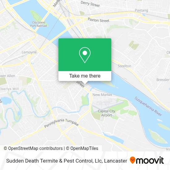 Sudden Death Termite & Pest Control, Llc map
