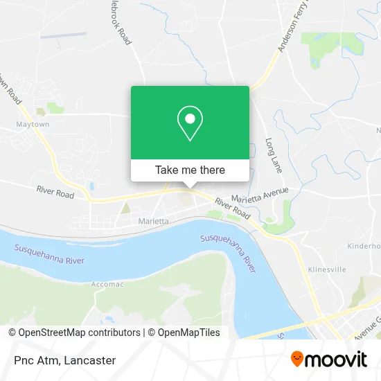 Pnc Atm map