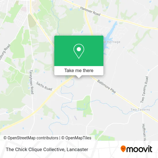 The Chick Clique Collective map