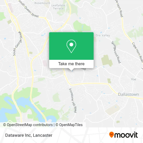 Dataware Inc map