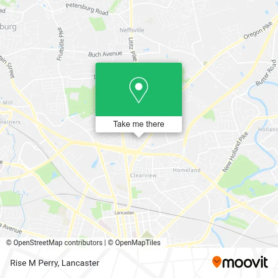 Rise M Perry map