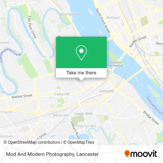 Mod And Modern Photography map