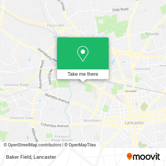 Baker Field map