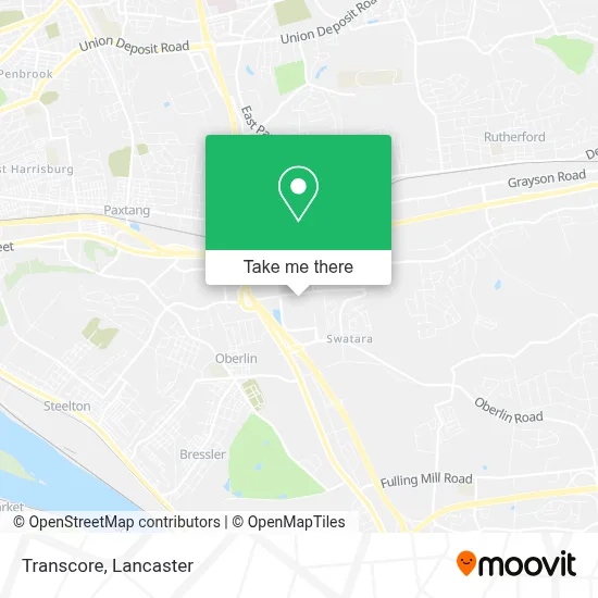 Transcore map