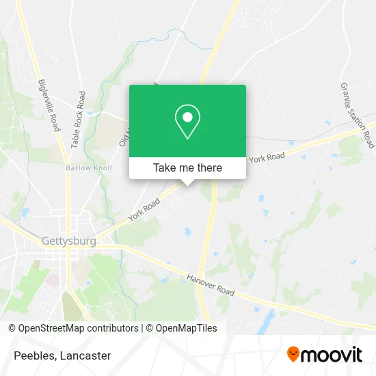 Peebles map