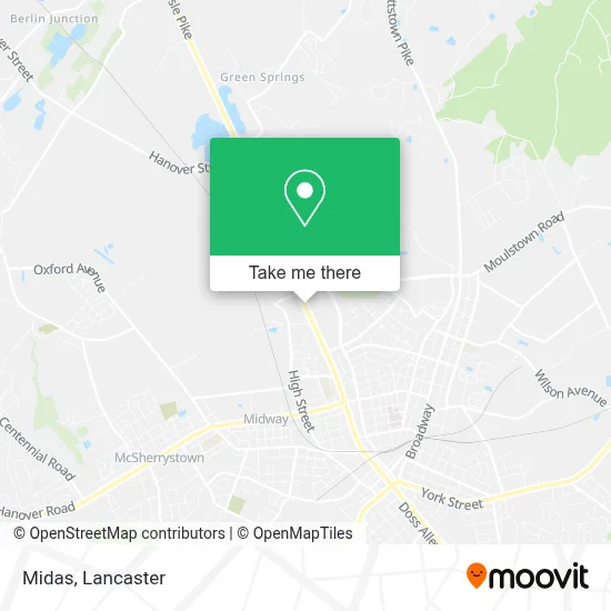 Midas map