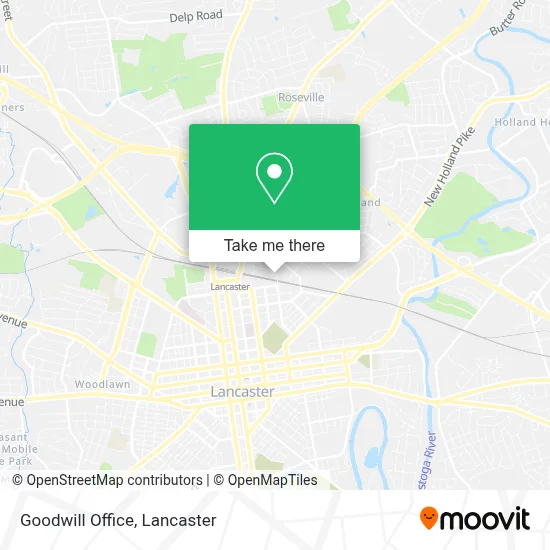 Goodwill Office map
