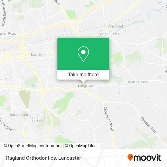 Ragland Orthodontics map