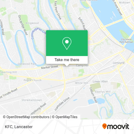 Kfc map