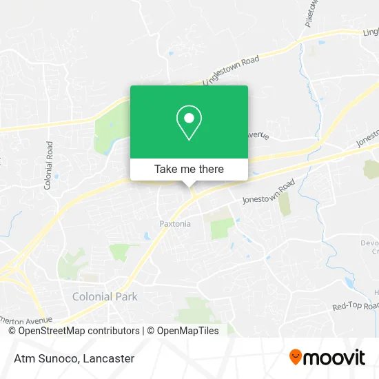 Atm Sunoco map