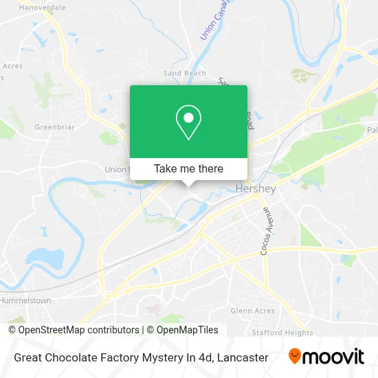 Great Chocolate Factory Mystery In 4d map