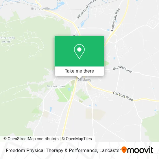 Freedom Physical Therapy & Performance map