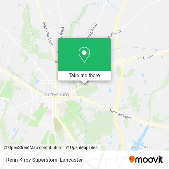 Renn Kirby Superstore map