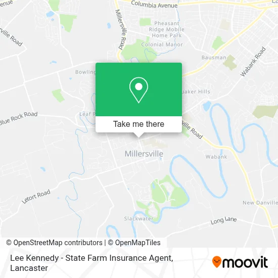 Lee Kennedy - State Farm Insurance Agent map
