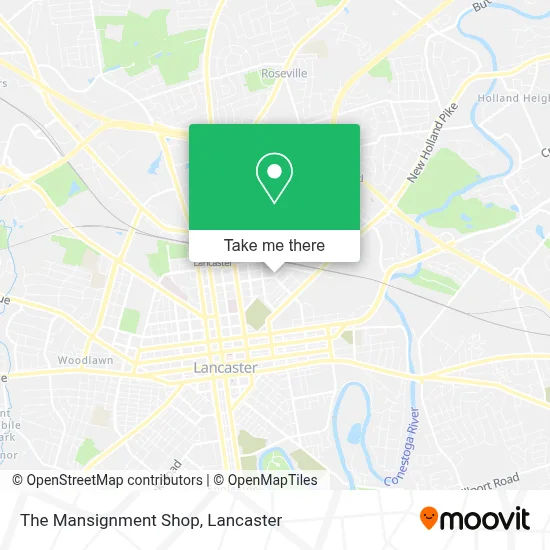 The Mansignment Shop map