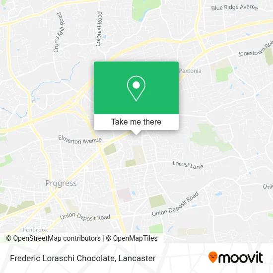 Frederic Loraschi Chocolate map