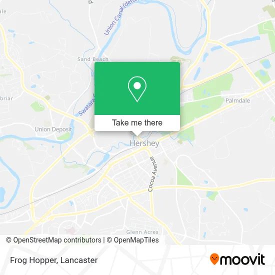 Frog Hopper map