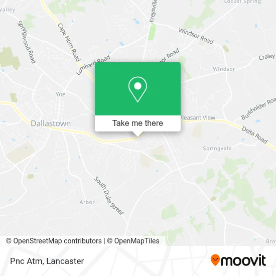 Pnc Atm map
