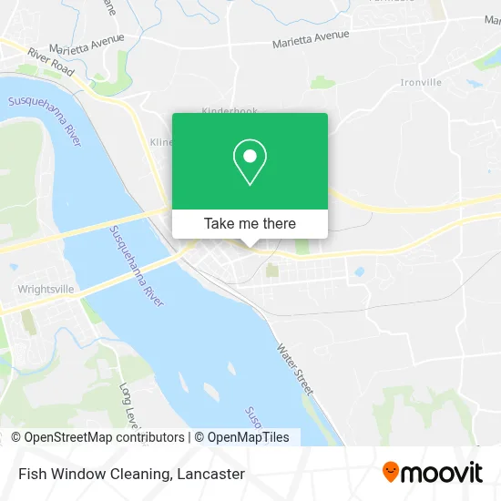 Fish Window Cleaning map