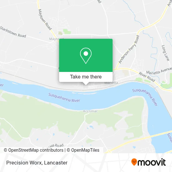 Precision Worx map