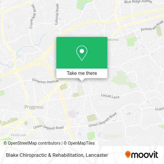 Blake Chiropractic & Rehabilitation map