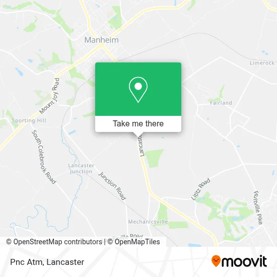 Pnc Atm map