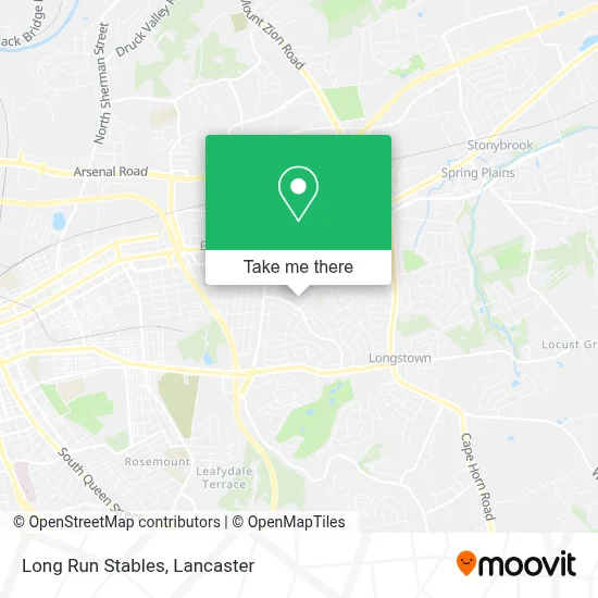 Long Run Stables map