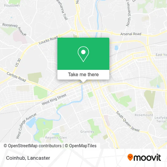 Coinhub map