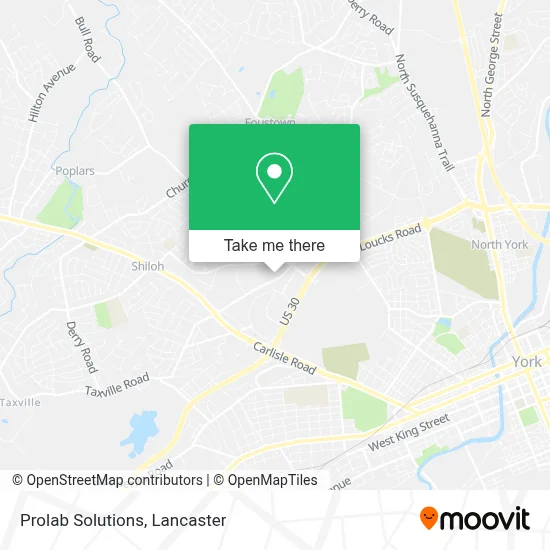Prolab Solutions map