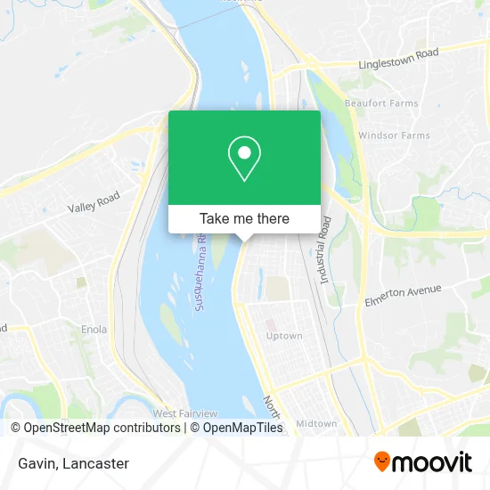 Gavin map