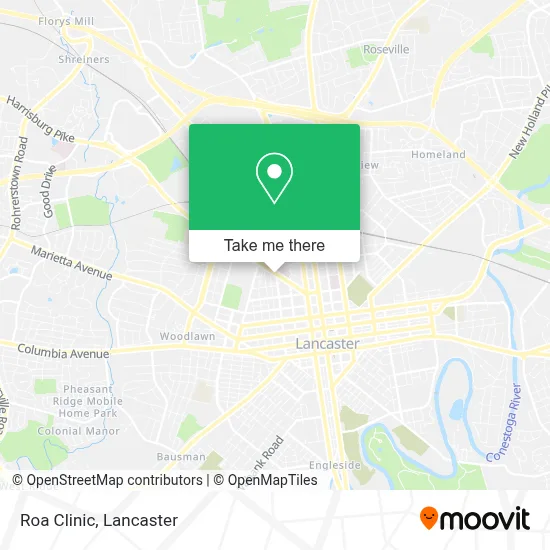 Roa Clinic map