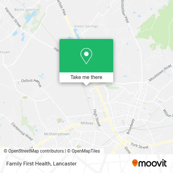 Family First Health map