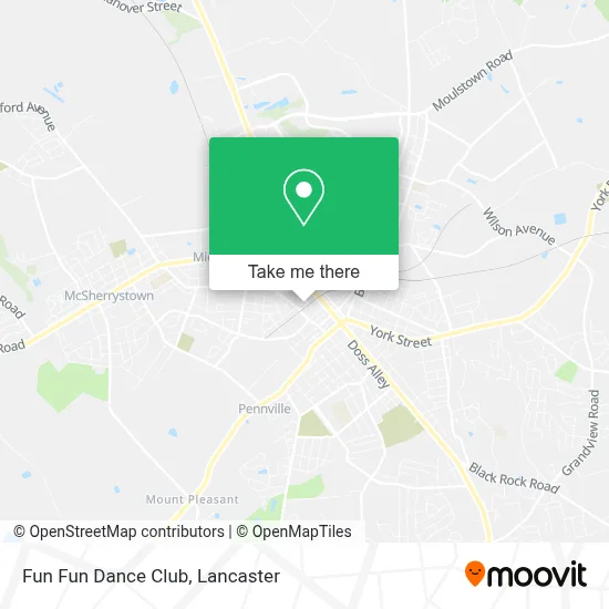 Fun Fun Dance Club map