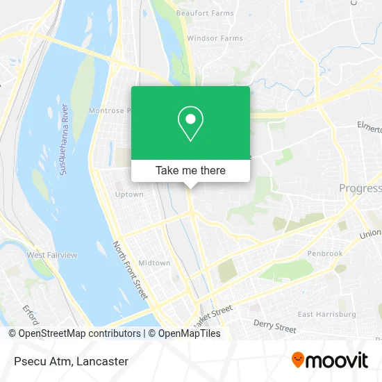 Psecu Atm map