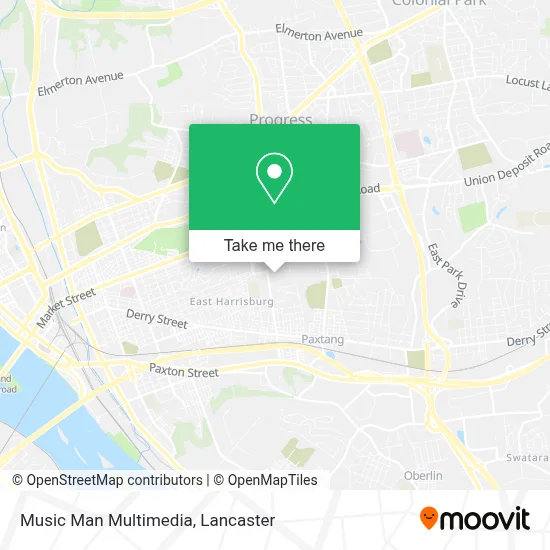 Music Man Multimedia map