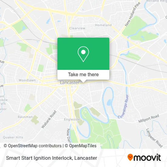 Smart Start Ignition Interlock map
