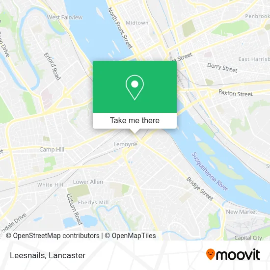 Leesnails map