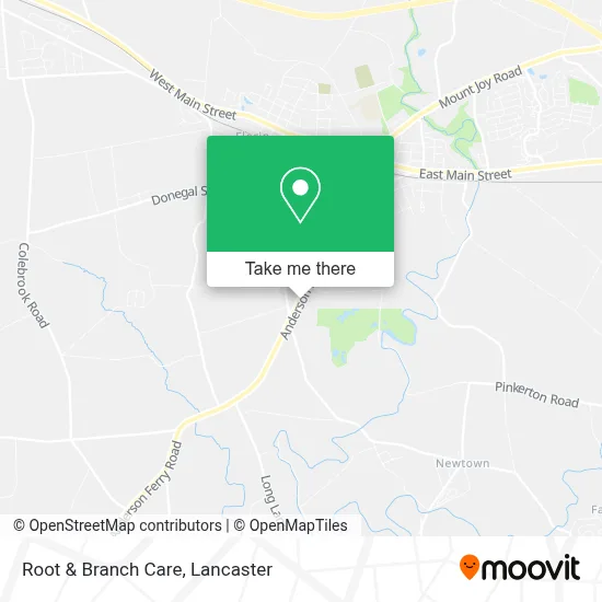 Root & Branch Care map