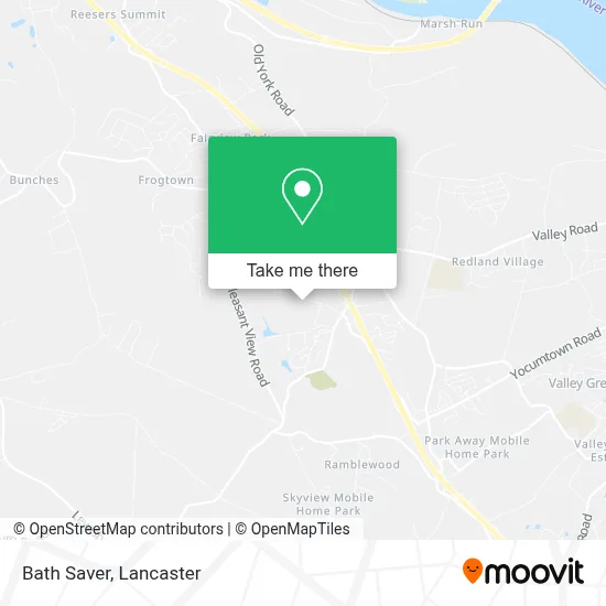 Bath Saver map