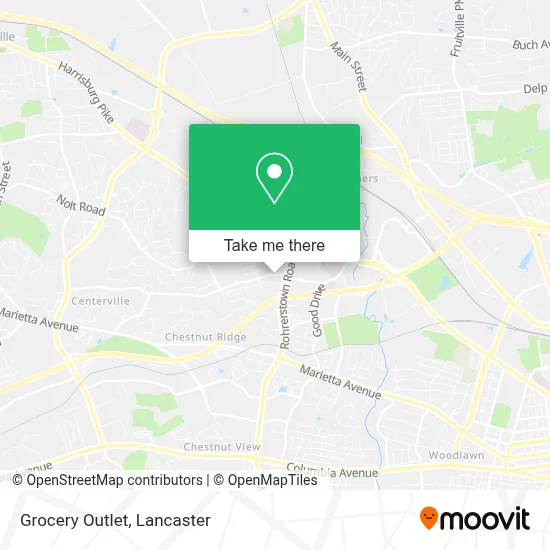 Grocery Outlet map
