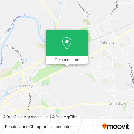 Renaissance Chiropractic map
