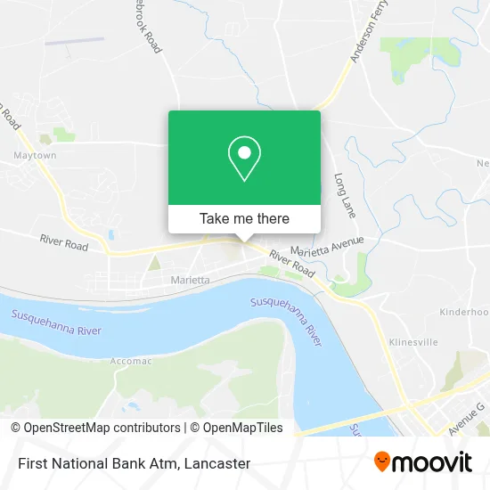 First National Bank Atm map